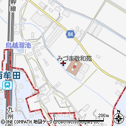 みづま敬和苑ケアプランサービス周辺の地図