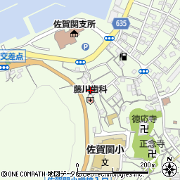 大分県大分市佐賀関1184周辺の地図