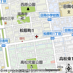 辛麺屋 桝元 大分本店周辺の地図