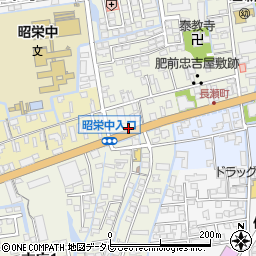 佐賀県佐賀市長瀬町4-3周辺の地図