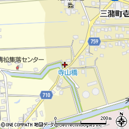 福岡県久留米市三潴町壱町原375周辺の地図