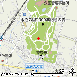 福岡県久留米市三潴町玉満周辺の地図