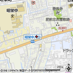 佐賀県佐賀市長瀬町4周辺の地図
