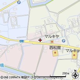 福岡県久留米市三潴町福光574周辺の地図