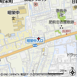 佐賀県佐賀市長瀬町4-8周辺の地図