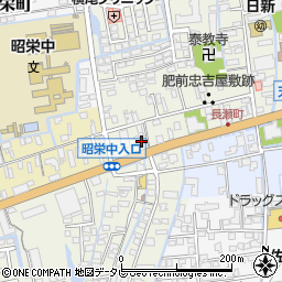 佐賀県佐賀市長瀬町4-20周辺の地図