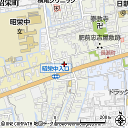 佐賀県佐賀市長瀬町4-17周辺の地図