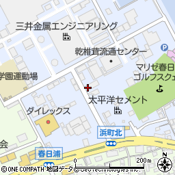 大分県大分市浜町北843-181周辺の地図