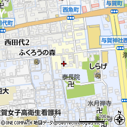佐賀県佐賀市西魚町15周辺の地図