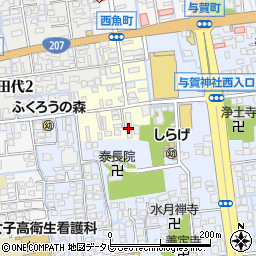 佐賀県佐賀市西魚町5周辺の地図