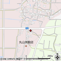 福岡県八女郡広川町日吉190-9周辺の地図