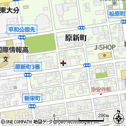 日発販売九州支店大分デポ周辺の地図