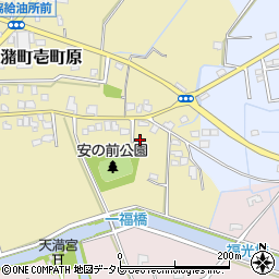 福岡県久留米市三潴町壱町原269周辺の地図