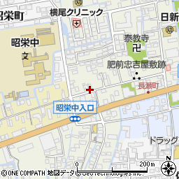 佐賀県佐賀市長瀬町5-55周辺の地図