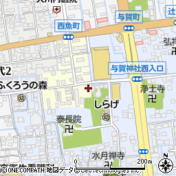 鶴屋菓子舗本店周辺の地図