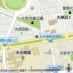 大分県自動車販売店協会周辺の地図