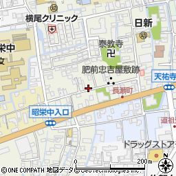 佐賀県佐賀市長瀬町5-48周辺の地図