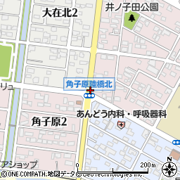 前横田周辺の地図