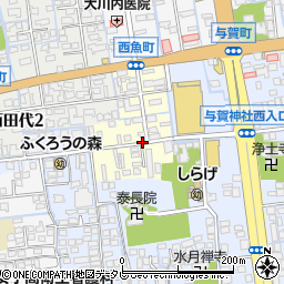 佐賀県佐賀市西魚町35周辺の地図