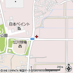 福岡県八女郡広川町日吉66周辺の地図