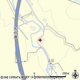 大分県玖珠郡九重町右田3613周辺の地図
