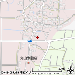 福岡県八女郡広川町日吉213-1周辺の地図