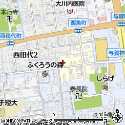 佐賀県佐賀市西魚町26周辺の地図