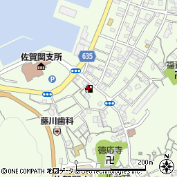 ａｐｏｌｌｏｓｔａｔｉｏｎ佐賀関ＳＳ周辺の地図