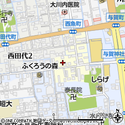 佐賀県佐賀市西魚町29周辺の地図