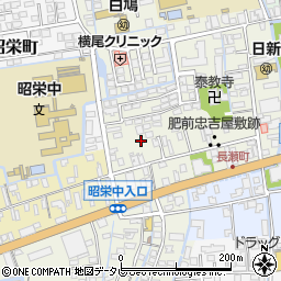 佐賀県佐賀市長瀬町5周辺の地図