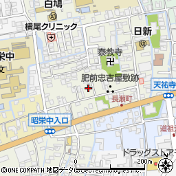 佐賀県佐賀市長瀬町5-47周辺の地図