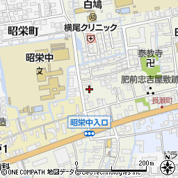 佐賀県佐賀市長瀬町5-69周辺の地図