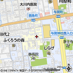 佐賀県佐賀市西魚町83周辺の地図