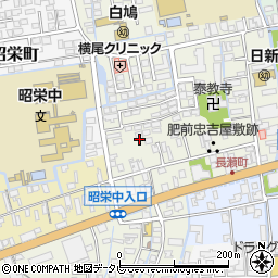 佐賀県佐賀市長瀬町5-54周辺の地図
