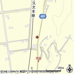 大分県玖珠郡九重町右田2762周辺の地図