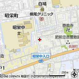 佐賀県佐賀市長瀬町5-70周辺の地図