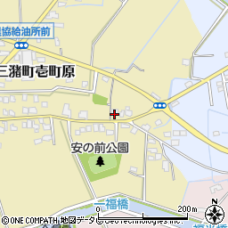福岡県久留米市三潴町壱町原271-1周辺の地図