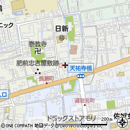 佐賀県佐賀市長瀬町2-10周辺の地図