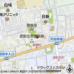 佐賀県佐賀市長瀬町5-37周辺の地図