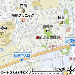 佐賀県佐賀市長瀬町5-46周辺の地図