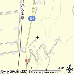 大分県玖珠郡九重町右田2658周辺の地図