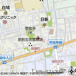 佐賀県佐賀市長瀬町5-30周辺の地図