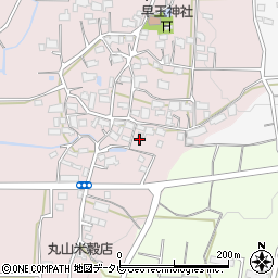 福岡県八女郡広川町日吉226-4周辺の地図