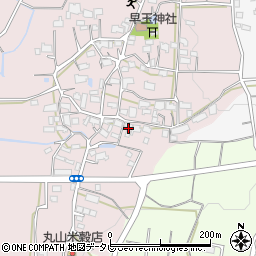 福岡県八女郡広川町日吉226-1周辺の地図