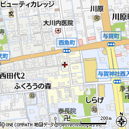 佐賀県佐賀市西魚町49周辺の地図