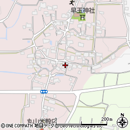 福岡県八女郡広川町日吉225-1周辺の地図