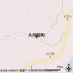 長崎県平戸市大川原町周辺の地図