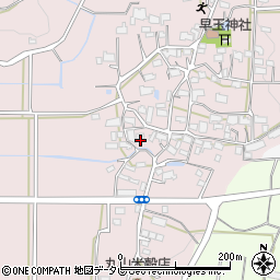 福岡県八女郡広川町日吉340周辺の地図