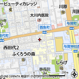 佐賀県佐賀市西魚町47周辺の地図