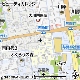 佐賀県佐賀市西魚町50周辺の地図